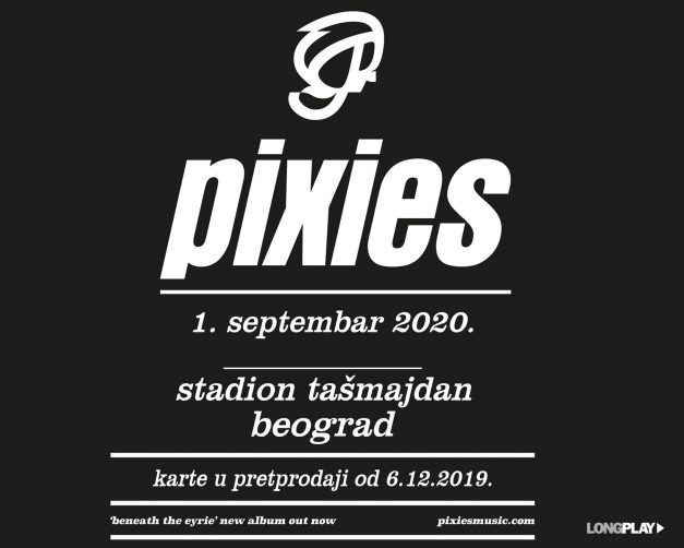 Legendarni Pixies 1. septembra u Beogradu, na Tašu!