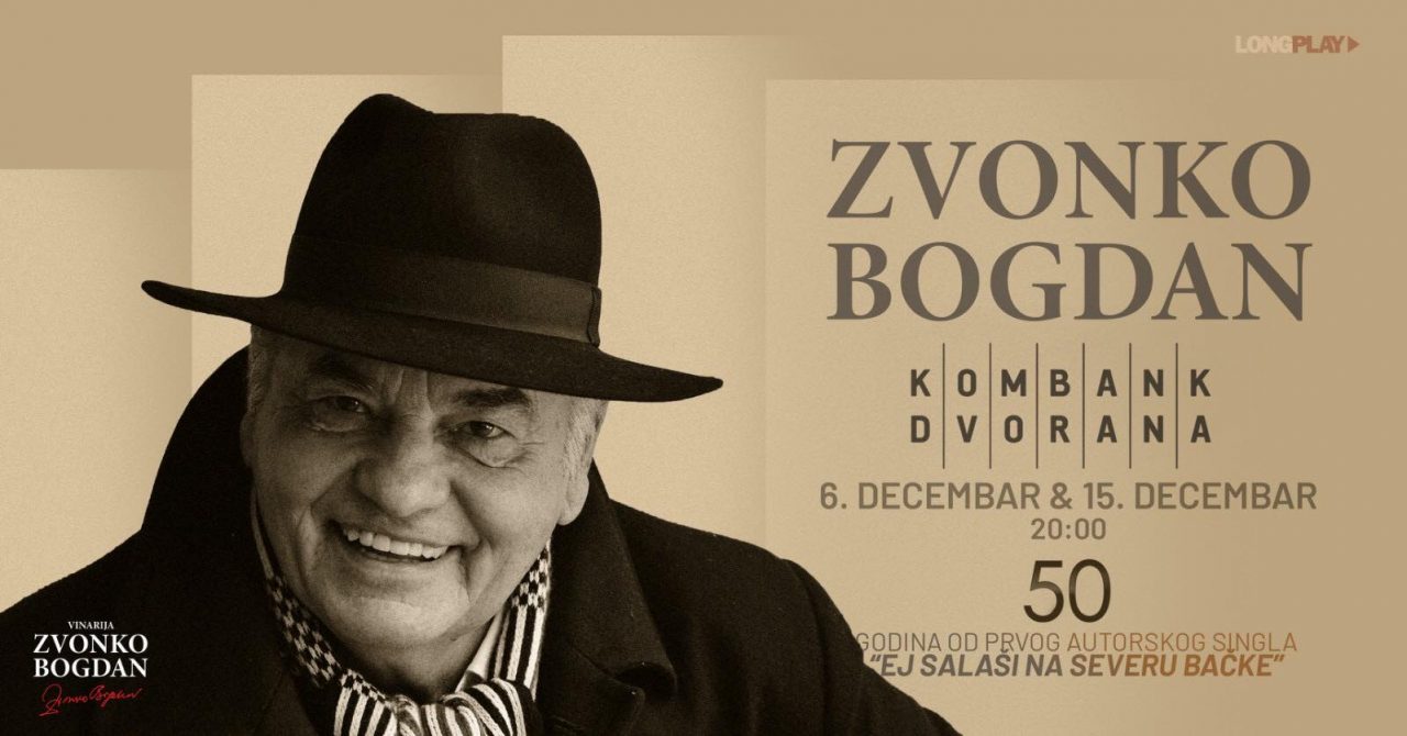 Zvonko Bogdan dva puta u Kombank dvorani slavi 50 godina „Salaša“
